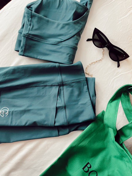 LOU TEAL ACTIVE COMPRESSION SET