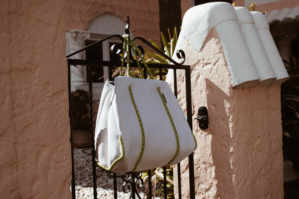 NEO BY GERRY // SAIL AWAY WHITE + NEON GREEN