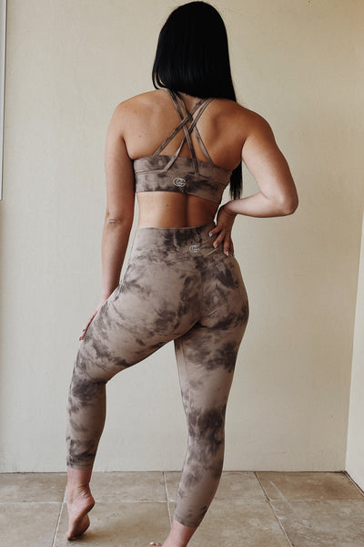 TAN MARL CAMO COMPRESSION SET