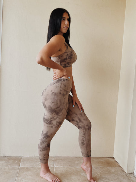 TAN MARL CAMO COMPRESSION SET