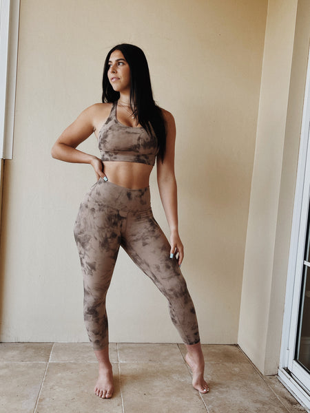 TAN MARL CAMO COMPRESSION SET