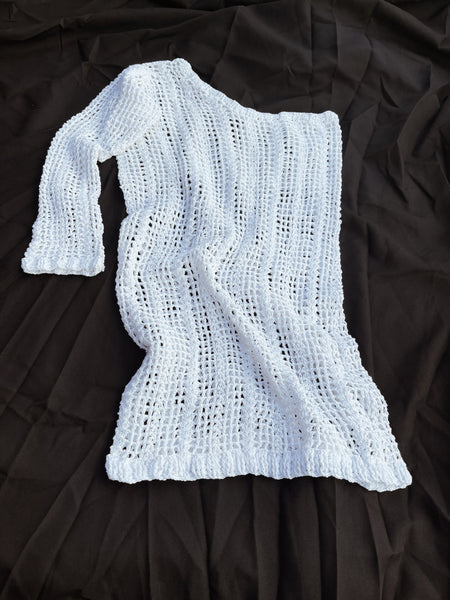 Alyse Crochet One sleeve Dress