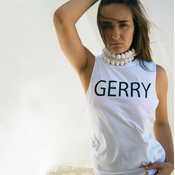 GERRY TANK FEM // WHITE